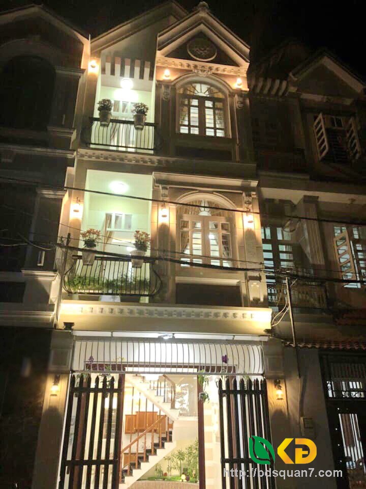 Bán nhà 2 lầu đẹp lung linh mặt tiền hẻm 12m 2279 Huỳnh Tấn Phát Nhà Bè.